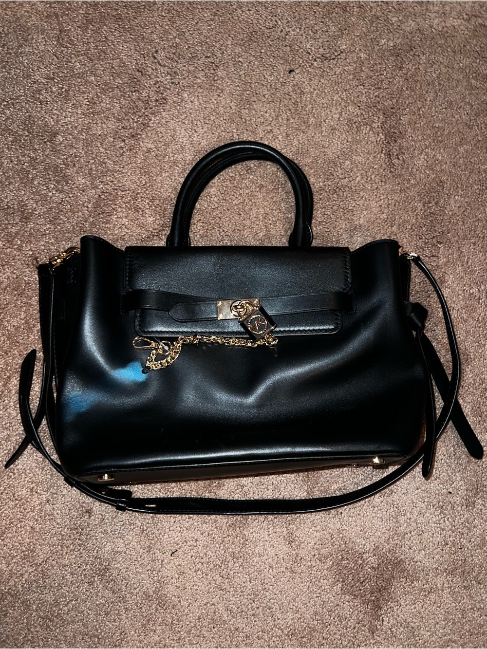 Michael Kors Hamilton Legacy Belted Satchel Handbag 👜✨